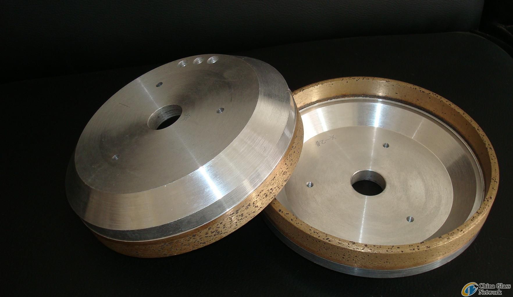 Diamond bowl wheel used on beveling machine